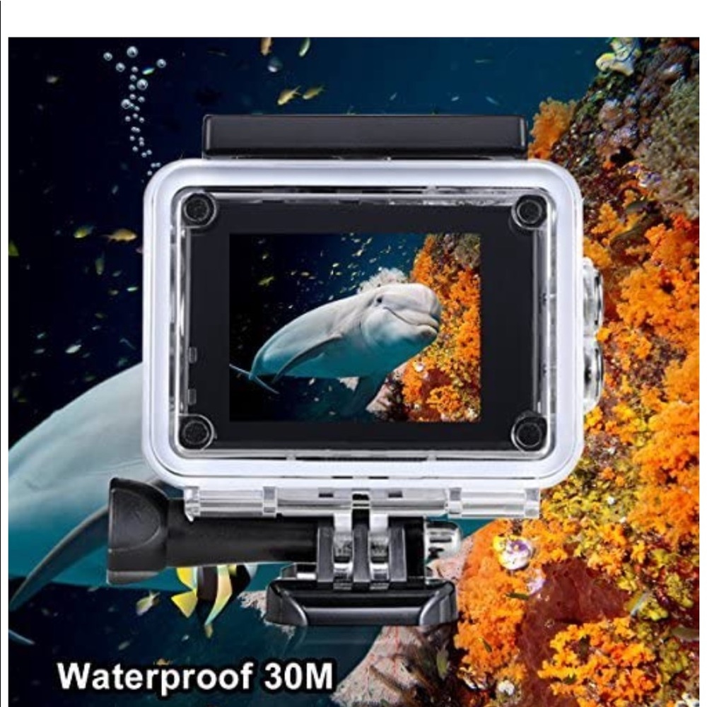 WiFi Action Waterproof Camera - 1080P - Picture 2 of 12